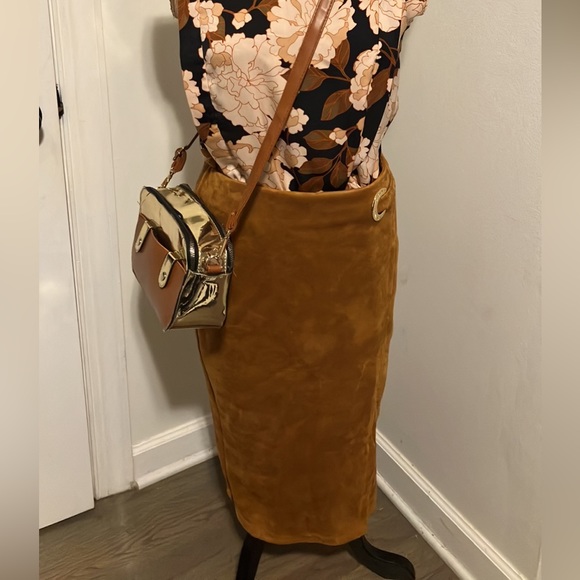 Marc New York faux suede skirt NWOT - Picture 2 of 7
